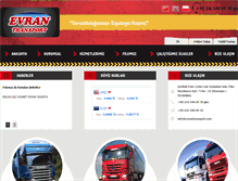 Tablet Screenshot of evrantransport.com